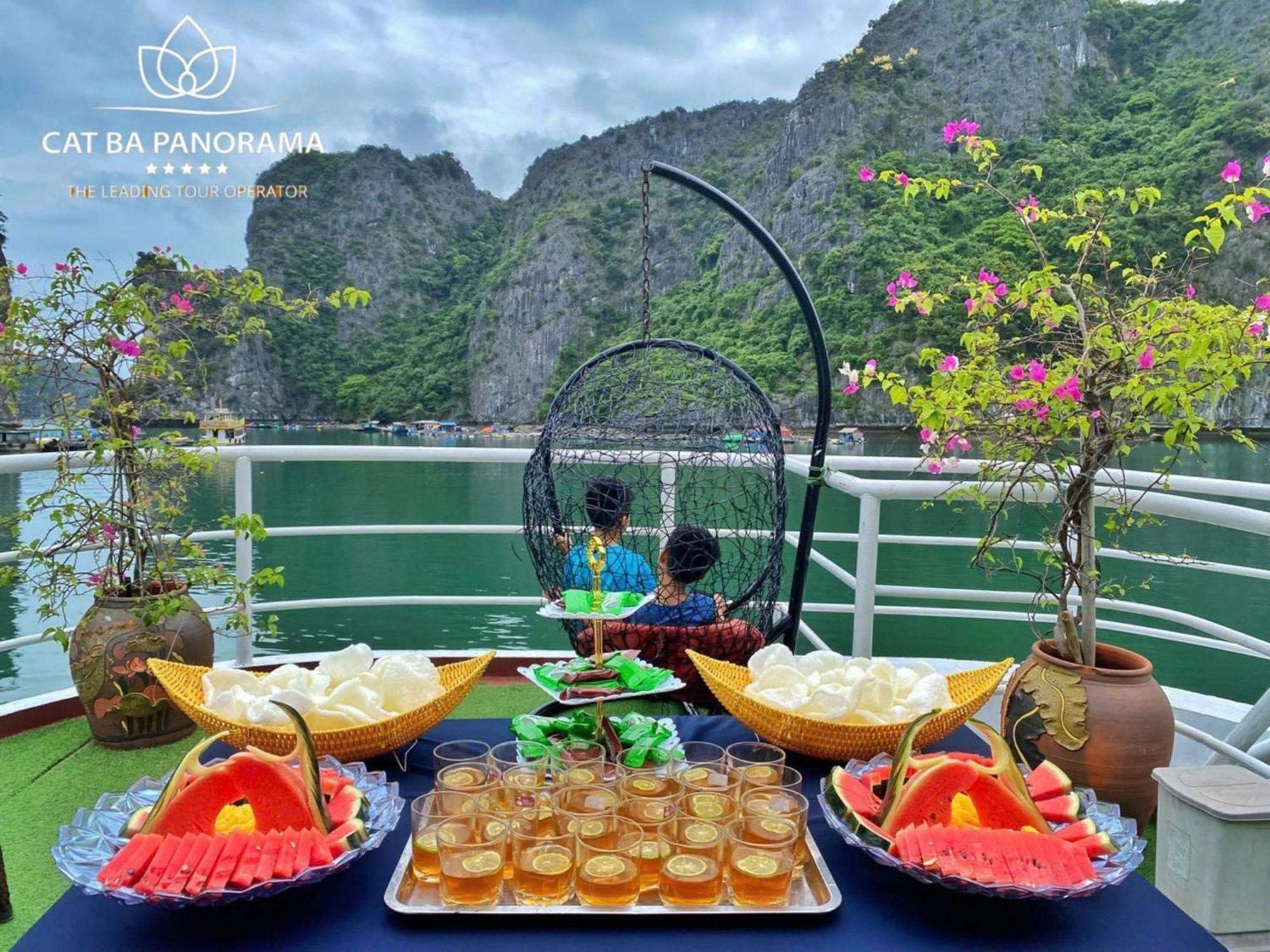 Green Mountain Cat Ba Hotel Dong Khe Sau Exterior photo